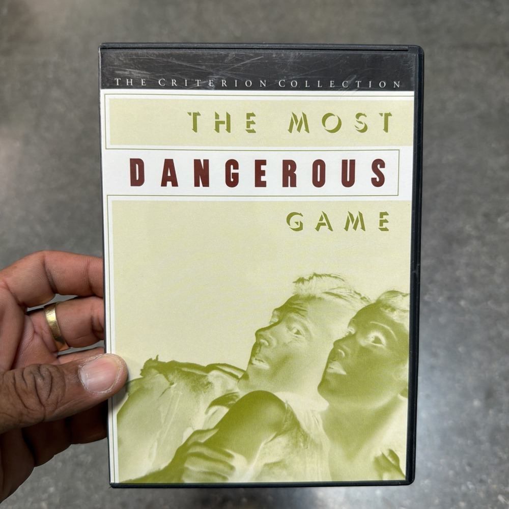 THE MOST DANGEROUS GAME The Criterion Collection (DVD, 1932) Includes Booklet